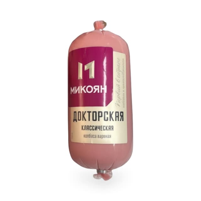 Колбаса Микоян докторская 400гр — 2 340 〒 | Купить с доставкой
