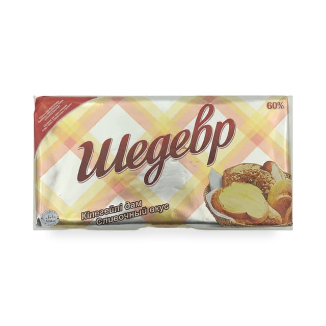 Маргарин сливочный Шедевр 60% 0.5 кг. — 780 〒 | Купить с доставкой