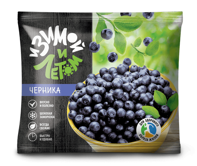 Черника И Зимой И Летом Зам. 300 г — 2 999 〒 | Купить с доставкой