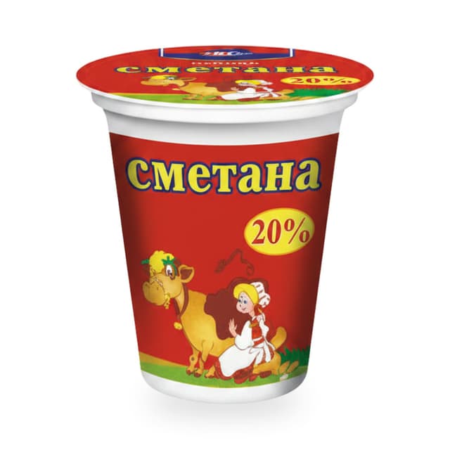 Сметана 20% Jlc — 975 〒 | Купить с доставкой