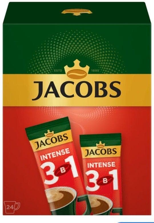 Кофейный напиток Jacobs Intense 3 в 1. 24 шт — 2 600 〒 Кофейный напиток Jacobs Intense 3 в 1. 24 шт — 2 600 〒 | Купить с доставкой