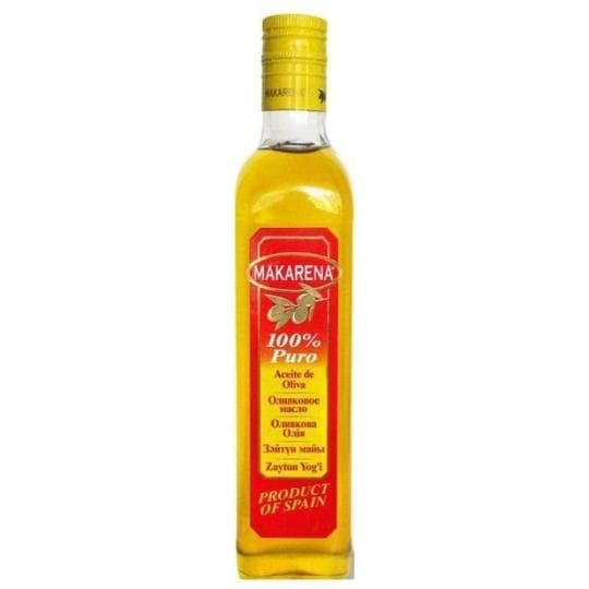 Масло оливковое натуральное Makarena, 500 мл — 7 820 〒 Масло оливковое натуральное Makarena, 500 мл — 7 820 〒 | Купить с доставкой