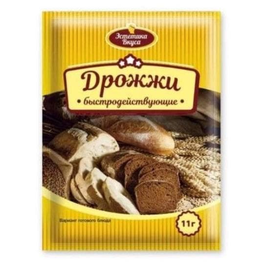 Дрожжи Эстетика вкуса быстродействующие 11 г — 165 〒 Дрожжи Эстетика вкуса быстродействующие 11 г — 165 〒 | Купить с доставкой