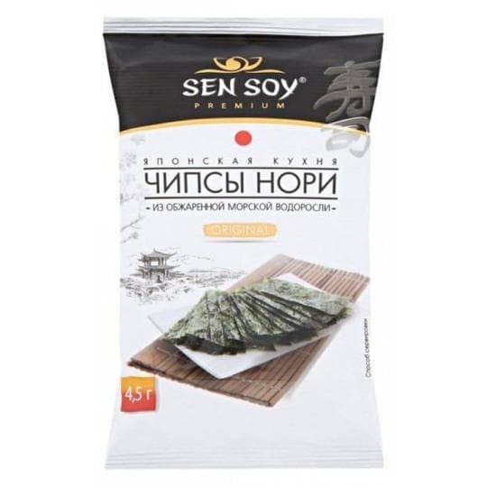 Чипсы-Нори Sen Soy Original из морской водоросли 20г — 580 〒 Чипсы-Нори Sen Soy Original из морской водоросли 20г — 580 〒 | Купить с доставкой