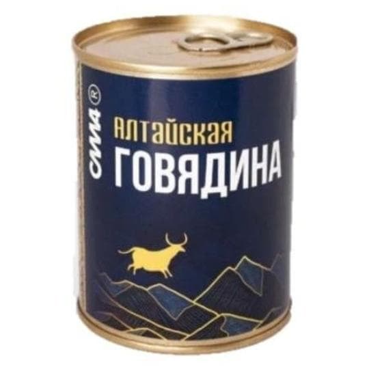 КОНСЕРВА ТУШЕНАЯ ГОВЯДИНА АЛТАЙСКАЯ СИЛА Ж/Б 340ГР — 2 195 〒 КОНСЕРВА ТУШЕНАЯ ГОВЯДИНА АЛТАЙСКАЯ СИЛА Ж/Б 340ГР — 2 195 〒 | Купить с доставкой