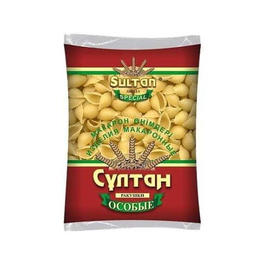 Макаронные изделия Султан Ракушка 400 гр.х 25 — 650 〒 Макаронные изделия Султан Ракушка 400 гр.х 25 — 650 〒 | Купить с доставкой