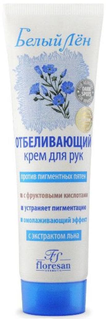 Крем для рук FLORESAN Белый Лен отбеливающий 75 г — 1 508 〒 Крем для рук FLORESAN Белый Лен отбеливающий 75 г — 1 508 〒 | Купить с доставкой
