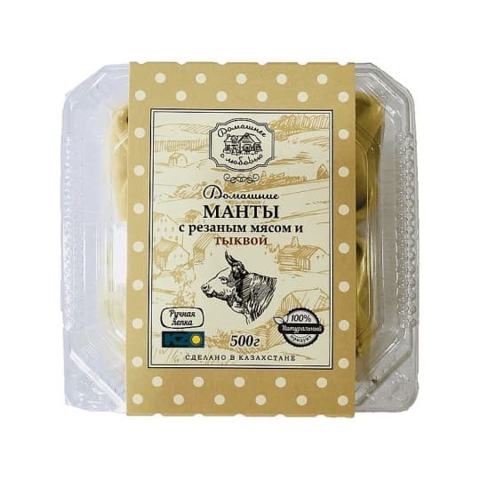 Манты с резаным мясом и тыквой Домашнее с любовью, 500гр. — 5 409 〒 Манты с резаным мясом и тыквой Домашнее с любовью, 500гр. — 5 409 〒 | Купить с доставкой