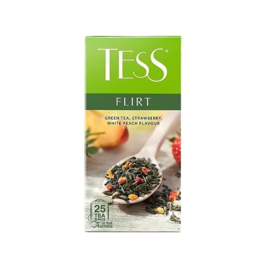 TESS| Чай зеленый "FLIRT" 25Х1,5Г — 970 〒 TESS| Чай зеленый "FLIRT" 25Х1,5Г — 970 〒 | Купить с доставкой