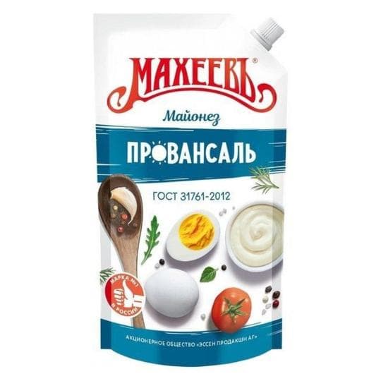 Майонез Провансаль Махеевъ 50,5%, 380 г — 1 089 〒 Майонез Провансаль Махеевъ 50,5%, 380 г — 1 089 〒 | Купить с доставкой