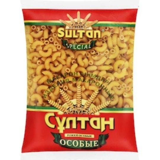 Макароны Султан Рожки особые 400 гр — 479 〒 Макароны Султан Рожки особые 400 гр — 479 〒 | Купить с доставкой