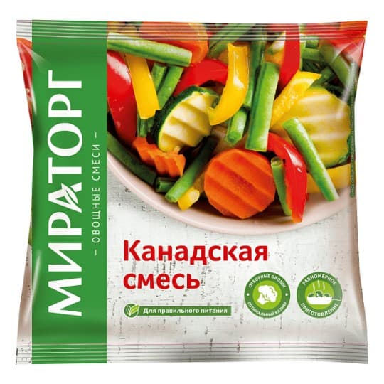 Смесь Канадская Мираторг замороженная 400гр — 1 560 〒 Смесь Канадская Мираторг замороженная 400гр — 1 560 〒 | Купить с доставкой