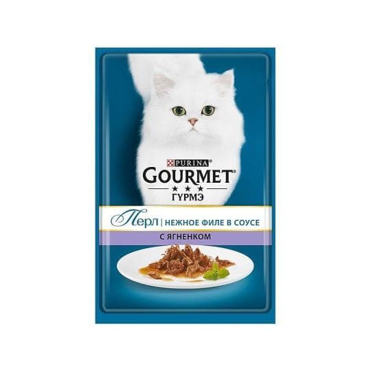 Корм для кошек Gourmet Perle филе в соусе с ягненком 85 г — 359 〒 Корм для кошек Gourmet Perle филе в соусе с ягненком 85 г — 359 〒 | Купить с доставкой