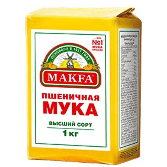 MAKFA| Мука пшеничная высший сорт, 1кг — 530 〒 MAKFA| Мука пшеничная высший сорт, 1кг — 530 〒 | Купить с доставкой
