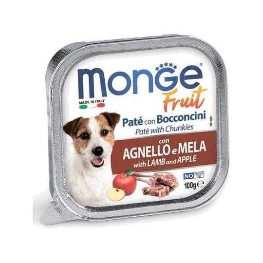 ПАШТЕТ MONGE FRUIT DOG Д/СОБАК ЯГНЕНОК/ЯБЛ 100ГР — 1 001 〒 ПАШТЕТ MONGE FRUIT DOG Д/СОБАК ЯГНЕНОК/ЯБЛ 100ГР — 1 001 〒 | Купить с доставкой