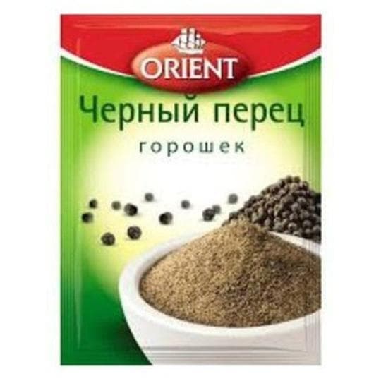 10Г ЧЕРНЫЙ ПЕРЕЦ ГОРОШЕ ORIENT — 309 〒 10Г ЧЕРНЫЙ ПЕРЕЦ ГОРОШЕ ORIENT — 309 〒 | Купить с доставкой