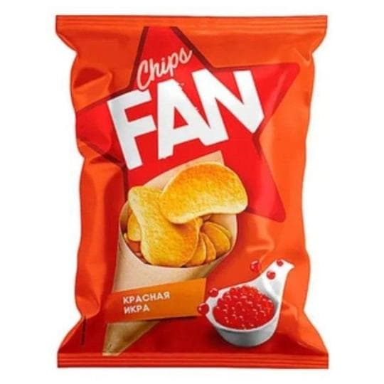 Чипсы Fan красная икра 120 г — 669 〒 Чипсы Fan красная икра 120 г — 669 〒 | Купить с доставкой