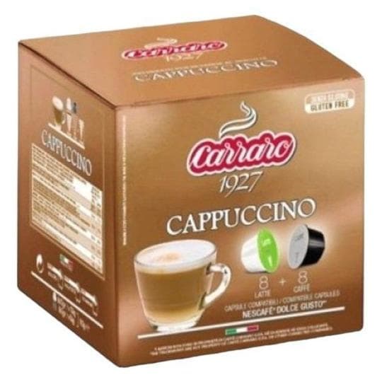 КОФЕ В КАПСУЛАХ CARRARO CAPPUCCINO ДЛЯ DOLCE GUSTO 112ГР — 6 050 〒 КОФЕ В КАПСУЛАХ CARRARO CAPPUCCINO ДЛЯ DOLCE GUSTO 112ГР — 6 050 〒 | Купить с доставкой