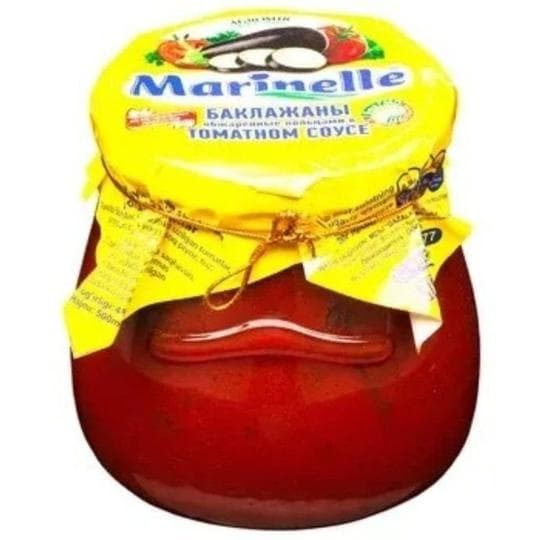 БАКЛАЖАНЫ MARINELLA ОБЖАРЕННЫЕ С ТОМАТОМ И ЧЕСНОКОМ В МАСЛЕ 500МЛ — 1 449 〒 БАКЛАЖАНЫ MARINELLA ОБЖАРЕННЫЕ С ТОМАТОМ И ЧЕСНОКОМ В МАСЛЕ 500МЛ — 1 449 〒 | Купить с доставкой