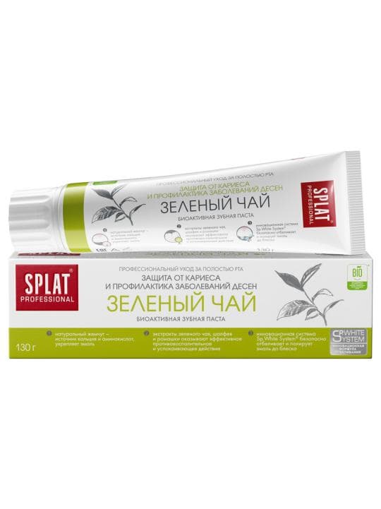 ЗУБНАЯ ПАСТА SPLAT ЗЕЛЕНЫЙ ЧАЙ 130ГР — 2 229 〒 ЗУБНАЯ ПАСТА SPLAT ЗЕЛЕНЫЙ ЧАЙ 130ГР — 2 229 〒 | Купить с доставкой