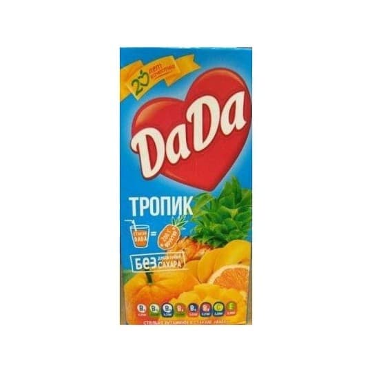 Нектар DaDa тропик 1,9 л — 1 600 〒 Нектар DaDa тропик 1,9 л — 1 600 〒 | Купить с доставкой