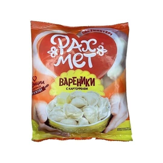 ВАРЕНИКИ РАХМЕТ С КАРТОФЕЛЕМ 350ГР — 635 〒 ВАРЕНИКИ РАХМЕТ С КАРТОФЕЛЕМ 350ГР — 635 〒 | Купить с доставкой