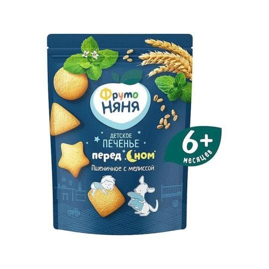ПЕЧЕНЬЕ ФРУТО НЯНЯ РАСТВОРИМОЕ ПШЕНИЧНОЕ С МЕЛИССОЙ 120ГР — 1 080 〒 ПЕЧЕНЬЕ ФРУТО НЯНЯ РАСТВОРИМОЕ ПШЕНИЧНОЕ С МЕЛИССОЙ 120ГР — 1 080 〒 | Купить с доставкой