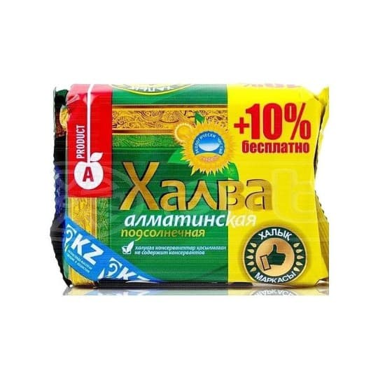 Халва Алматинская подсолнечная 325 гр — 570 〒 Халва Алматинская подсолнечная 325 гр — 570 〒 | Купить с доставкой