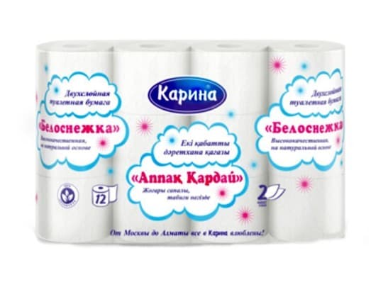 Туалетная бумага Карина 10шт — 2 295 〒 Туалетная бумага Карина 10шт — 2 295 〒 | Купить с доставкой
