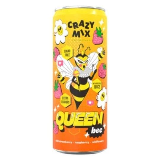НАПИТОК CRAZY MIX COLLECTION QWEEN BEE 330МЛ — 841 〒 НАПИТОК CRAZY MIX COLLECTION QWEEN BEE 330МЛ — 841 〒 | Купить с доставкой