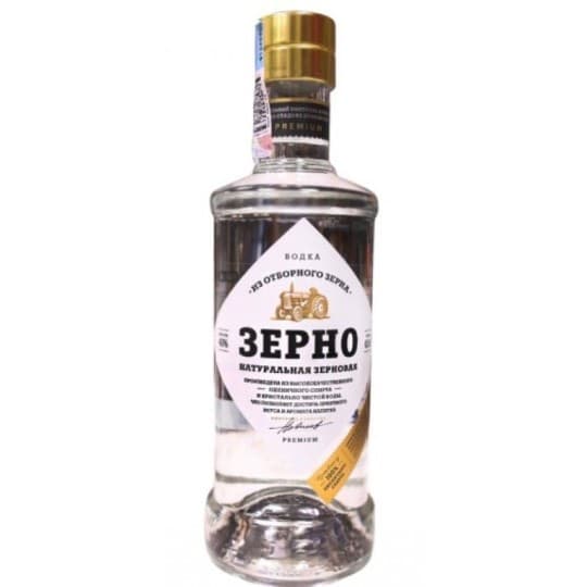 Водка "Зерно" натуральная зерновая 40%, 0,5 л. — 2 900 〒 Водка "Зерно" натуральная зерновая 40%, 0,5 л. — 2 900 〒 | Купить с доставкой