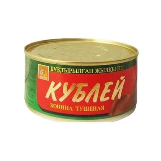 Конина тушеная "Кублей", 325 гр — 1 730 〒 Конина тушеная "Кублей", 325 гр — 1 730 〒 | Купить с доставкой