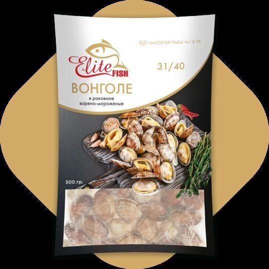 ВОНГОЛЕ ELITEFISH КЛЭММЫ 31/40 500ГР В/У — 4 680 〒 ВОНГОЛЕ ELITEFISH КЛЭММЫ 31/40 500ГР В/У — 4 680 〒 | Купить с доставкой