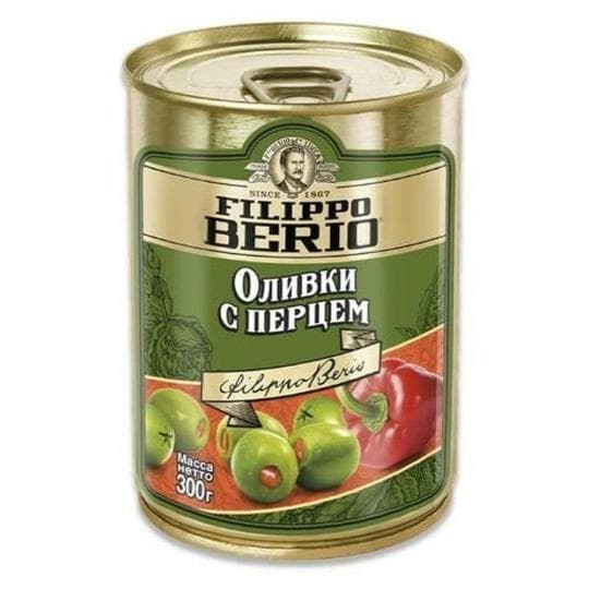 ОЛИВКИ FILIPPO BERIO С ПЕРЦЕМ 300ГР — 1 670 〒 ОЛИВКИ FILIPPO BERIO С ПЕРЦЕМ 300ГР — 1 670 〒 | Купить с доставкой