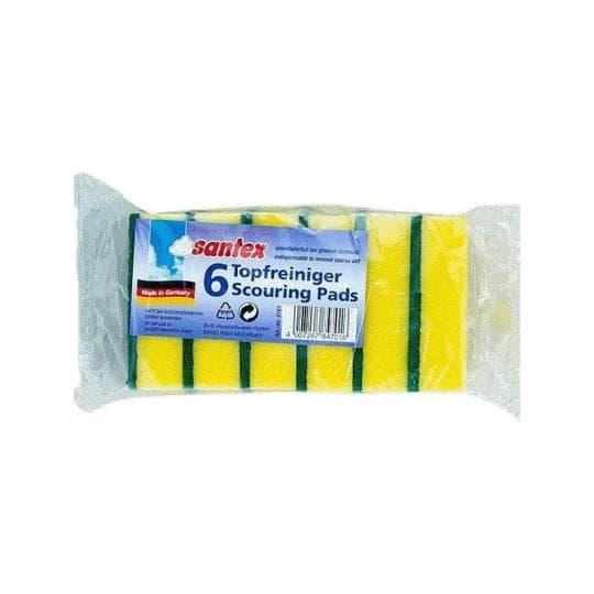 ГУБКА SANTEX ДЛЯ ПОСУДЫ 6ШТ — 810 〒 ГУБКА SANTEX ДЛЯ ПОСУДЫ 6ШТ — 810 〒 | Купить с доставкой