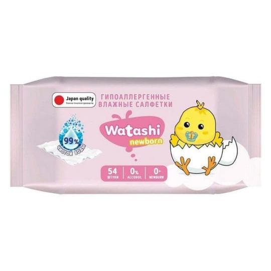САЛФЕТКИ WATASHI ВЛАЖНЫЕ ДЛЯ ДЕТЕЙ 0+ BIG-PACK 54ШТ — 770 〒 САЛФЕТКИ WATASHI ВЛАЖНЫЕ ДЛЯ ДЕТЕЙ 0+ BIG-PACK 54ШТ — 770 〒 | Купить с доставкой