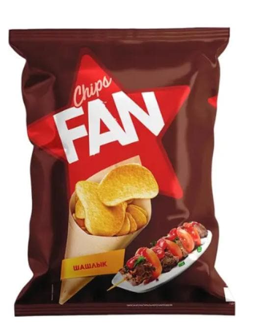 65Г КАРТОФ ЧИПСЫ ШАШЛЫК FAN — 349 〒 65Г КАРТОФ ЧИПСЫ ШАШЛЫК FAN — 349 〒 | Купить с доставкой