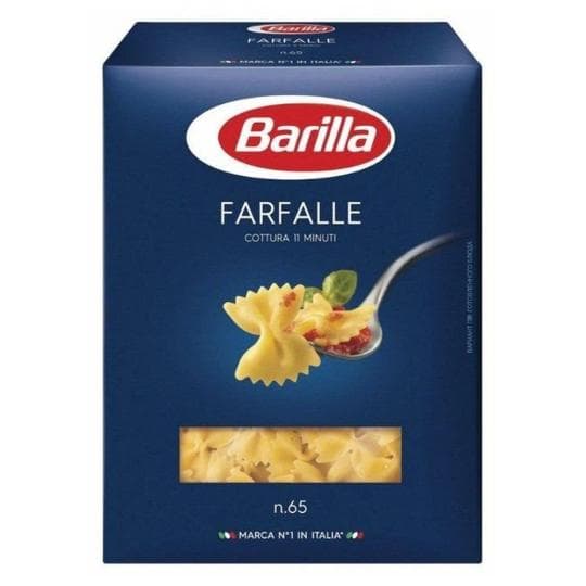 Макаронные изделия Barilla Farfalle n.65 из твёрдых сортов пшеницы, 400 г — 1 009 〒 Макаронные изделия Barilla Farfalle n.65 из твёрдых сортов пшеницы, 400 г — 1 009 〒 | Купить с доставкой