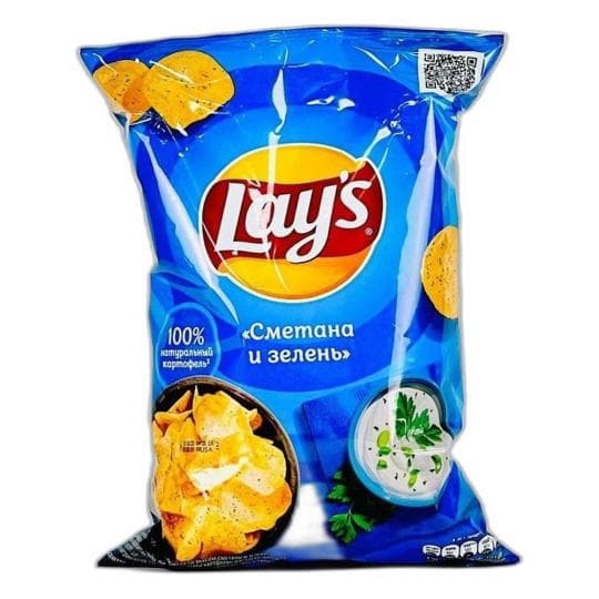 Чипсы Lay's сметана и зелень 225 г — 1 557 〒 Чипсы Lay's сметана и зелень 225 г — 1 557 〒 | Купить с доставкой