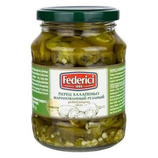 704 ПЕРЕЦ ХАЛАПЕНЬО FEDERICI МАРИНОВАННЫЙ РЕЗАНЫЙ 370 МЛ СТ./БАН./12 — 1 854 〒 704 ПЕРЕЦ ХАЛАПЕНЬО FEDERICI МАРИНОВАННЫЙ РЕЗАНЫЙ 370 МЛ СТ./БАН./12 — 1 854 〒 | Купить с доставкой
