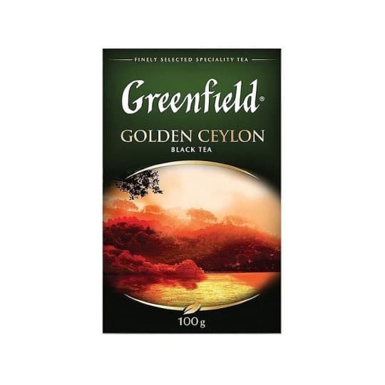 GREENFIELD|чай черный "GOLDEN CEYLON" 100г — 1 260 〒 GREENFIELD|чай черный "GOLDEN CEYLON" 100г — 1 260 〒 | Купить с доставкой