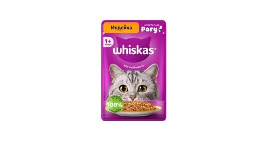75Г РАГУ ИНДЕЙКА WHISKAS — 289 〒 75Г РАГУ ИНДЕЙКА WHISKAS — 289 〒 | Купить с доставкой