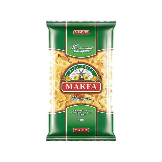 Макароны Макфа Бантики 400г — 709 〒 Макароны Макфа Бантики 400г — 709 〒 | Купить с доставкой