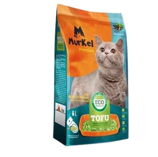 Комкующийся наполнитель Murkel Tofu green tea ,6 л — 3 588 〒 Комкующийся наполнитель Murkel Tofu green tea ,6 л — 3 588 〒 | Купить с доставкой
