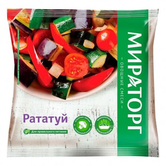Мираторг|Смесь "Рататуй" 400 грамм — 2 080 〒 Мираторг|Смесь "Рататуй" 400 грамм — 2 080 〒 | Купить с доставкой