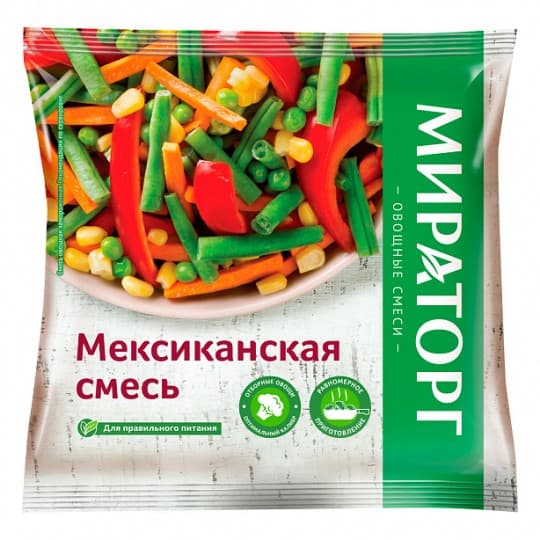 Смесь овощей " Мексиканская" 400 грамм — 1 820 〒 Смесь овощей " Мексиканская" 400 грамм — 1 820 〒 | Купить с доставкой