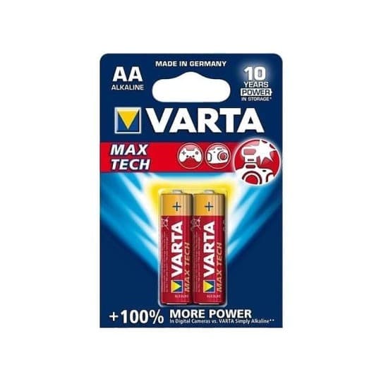 Батарейка VARTA MAX-TECH AA, 2 штуки — 2 140 〒 Батарейка VARTA MAX-TECH AA, 2 штуки — 2 140 〒 | Купить с доставкой