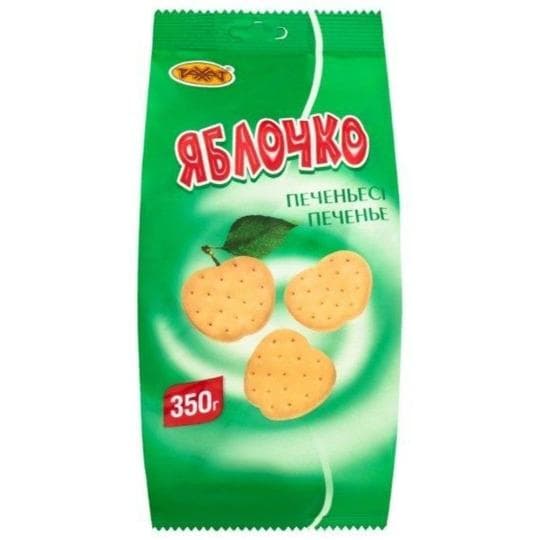 Печенье яблочко Рахат 350 г — 566 〒 Печенье яблочко Рахат 350 г — 566 〒 | Купить с доставкой