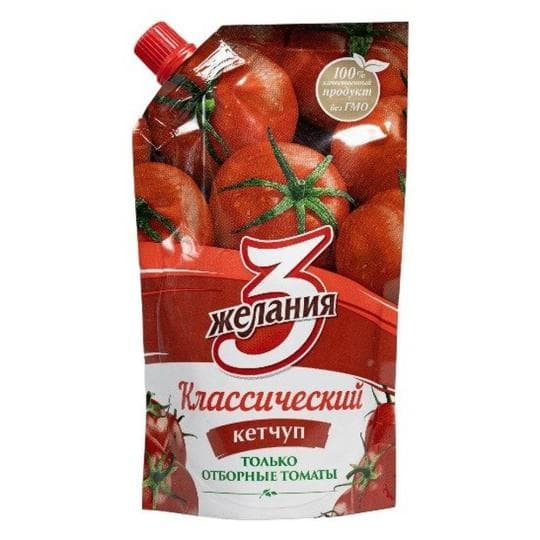3ЖЕЛАНИЯ| Кетчуп классический 250 гр — 585 〒 3ЖЕЛАНИЯ| Кетчуп классический 250 гр — 585 〒 | Купить с доставкой