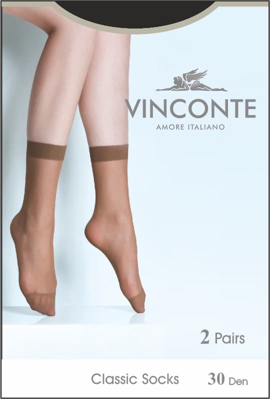 Носки капроновые Vinconte Classic 30 ден капучино 2 пары — 675 〒 Носки капроновые Vinconte Classic 30 ден капучино 2 пары — 675 〒 | Купить с доставкой